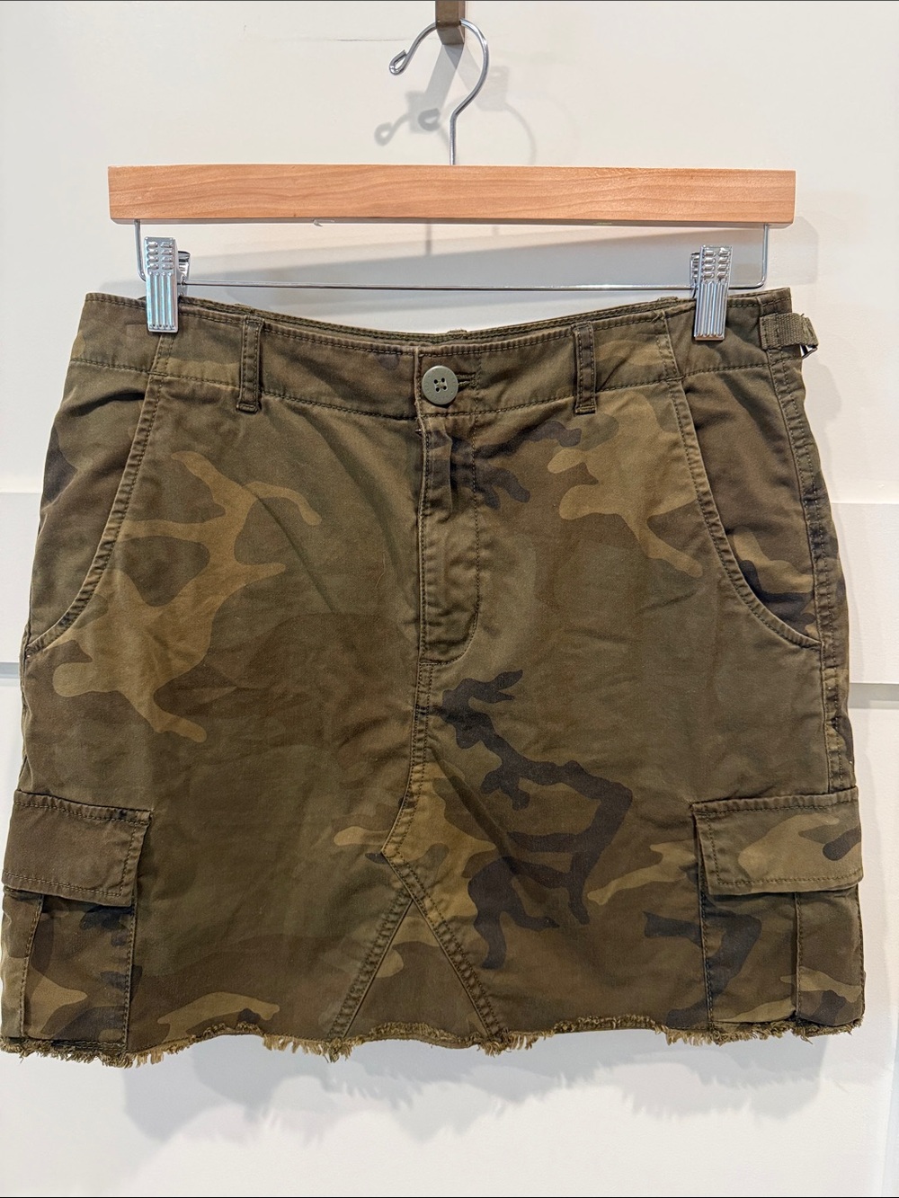 Sanctuary Cargo Camo Skirt Sz 29